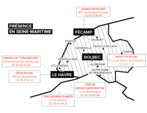 Carte territoire d'intervention ADEO